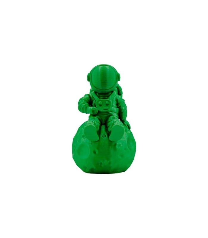 FILAMENTO 3D PLA SILK VERDE - DIAMETRO 1,75mm - BOBINA 1kg