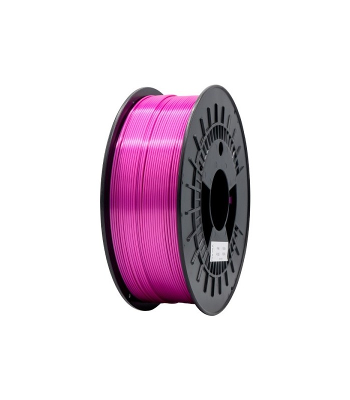 FILAMENTO 3D PLA SILK ROSA - DIAMETRO 1,75mm - BOBINA 1kg