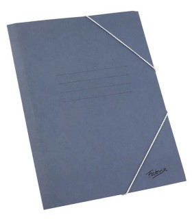 CARPETA CARTON FOLIO GOMAS FABRISA SENCILLA