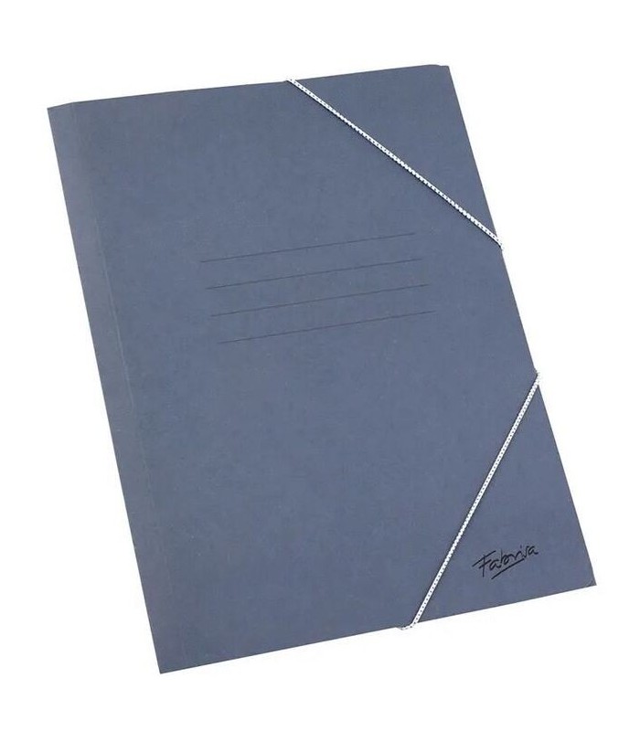 CARPETA CARTON FOLIO GOMAS FABRISA SENCILLA