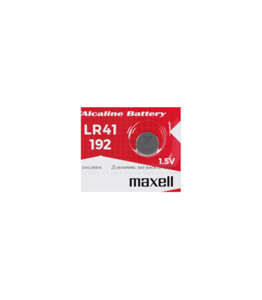 PILA ALCALINA DE BOTON MAXELL LR41 1 5V