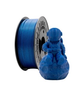 FILAMENTO 3D PLA GLITTER AZUL - DIAMETRO 1,75mm - BOBINA 1kg