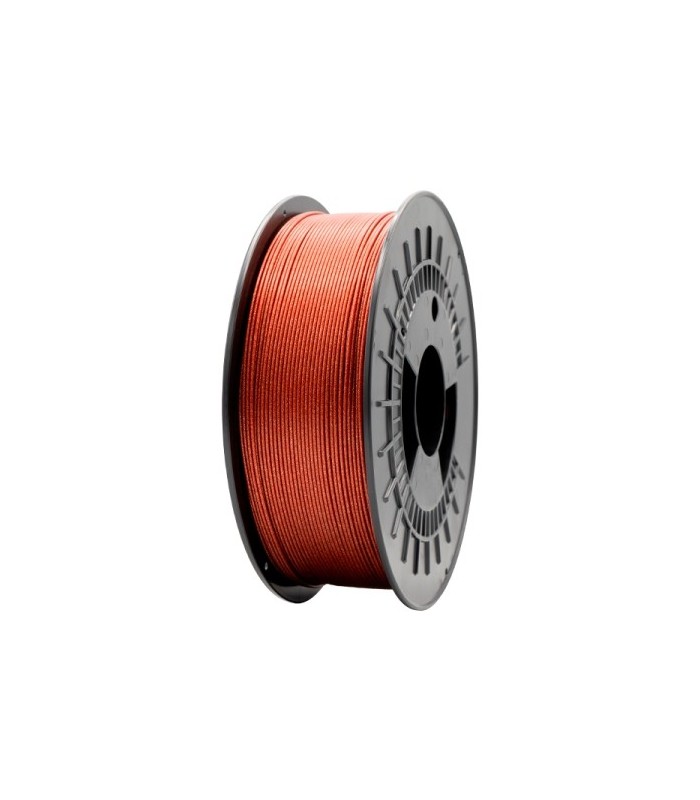 FILAMENTO 3D PLA GLITTER ROJO - DIAMETRO 1,75mm - BOBINA 1kg