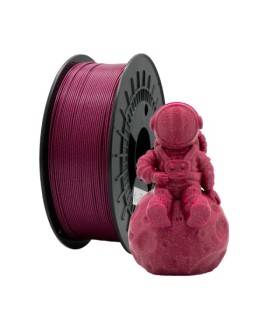 FILAMENTO 3D PLA GLITTER VIOLETA - DIAMETRO 1,75mm - BOBINA 1kg