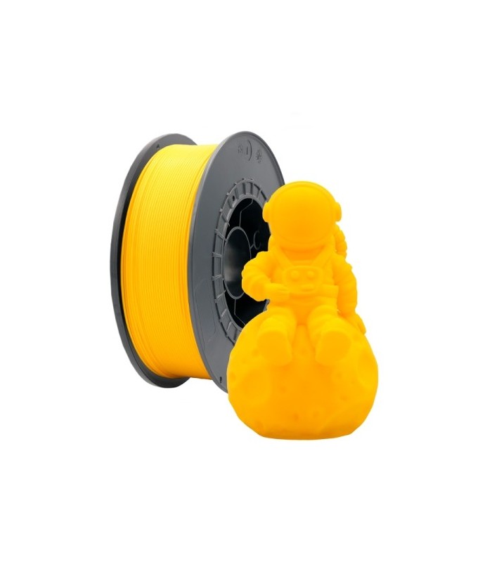 FILAMENTO 3D PLA AMARILLO - DIAMETRO 1,75mm - BOBINA 1kg