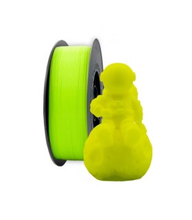 FILAMENTO 3D PLA AMARILLO FLUORESCENTE - DIAMETRO 1,75mm - BOBINA 1kg
