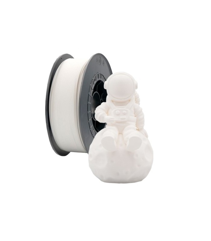 FILAMENTO 3D PLA BLANCO - DIAMETRO 1,75mm - BOBINA 1kg
