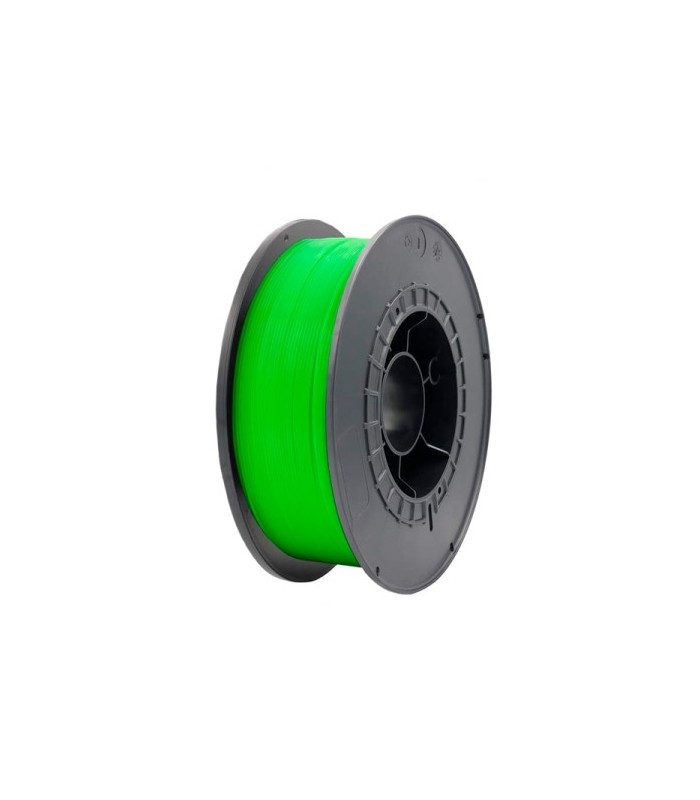 FILAMENTO 3D PLA VERDE FLUORESCENTE - DIAMETRO 1,75mm - BOBINA 1kg
