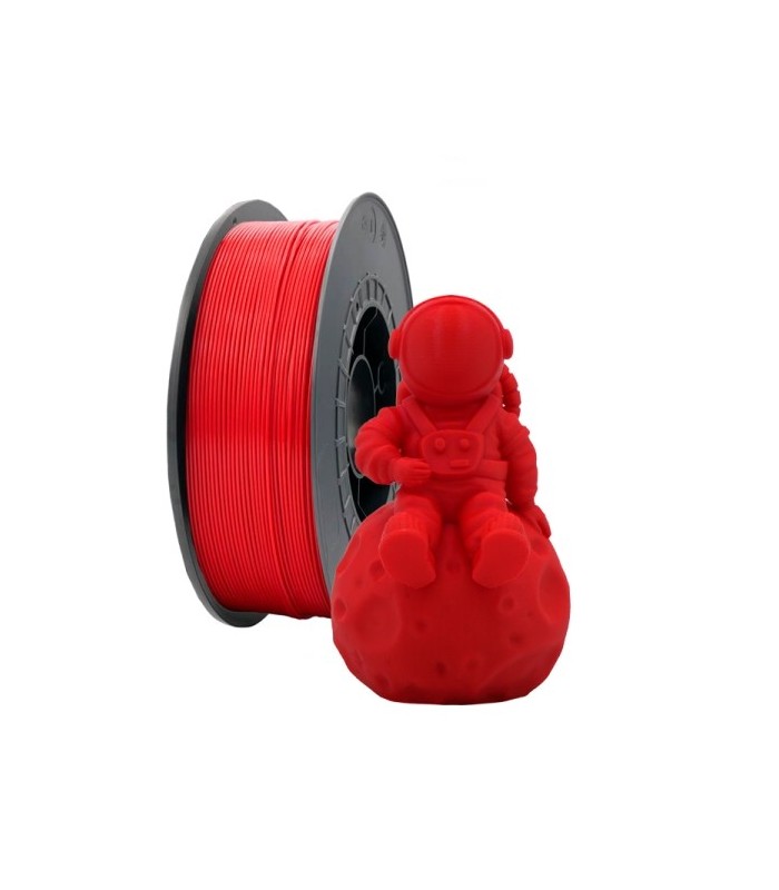 FILAMENTO 3D PLA ROJO - DIAMETRO 1,75mm - BOBINA 1kg