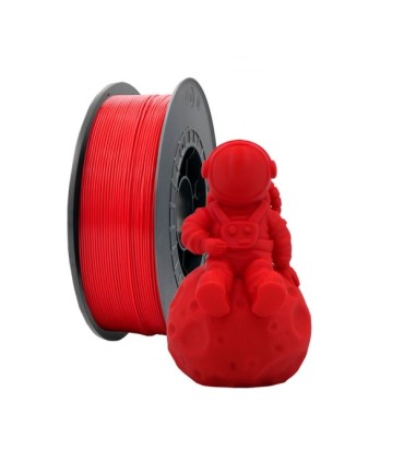 FILAMENTO 3D PLA ROJO - DIAMETRO 1,75mm - BOBINA 1kg