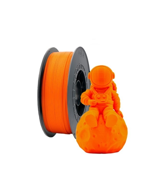 FILAMENTO 3D PLA NARANJA - DIAMETRO 1,75mm - BOBINA 1kg