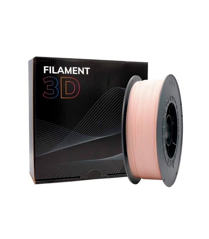 FILAMENTO 3D PLA ROSA PASTEL - DIAMETRO 1,75mm - BOBINA 1kg