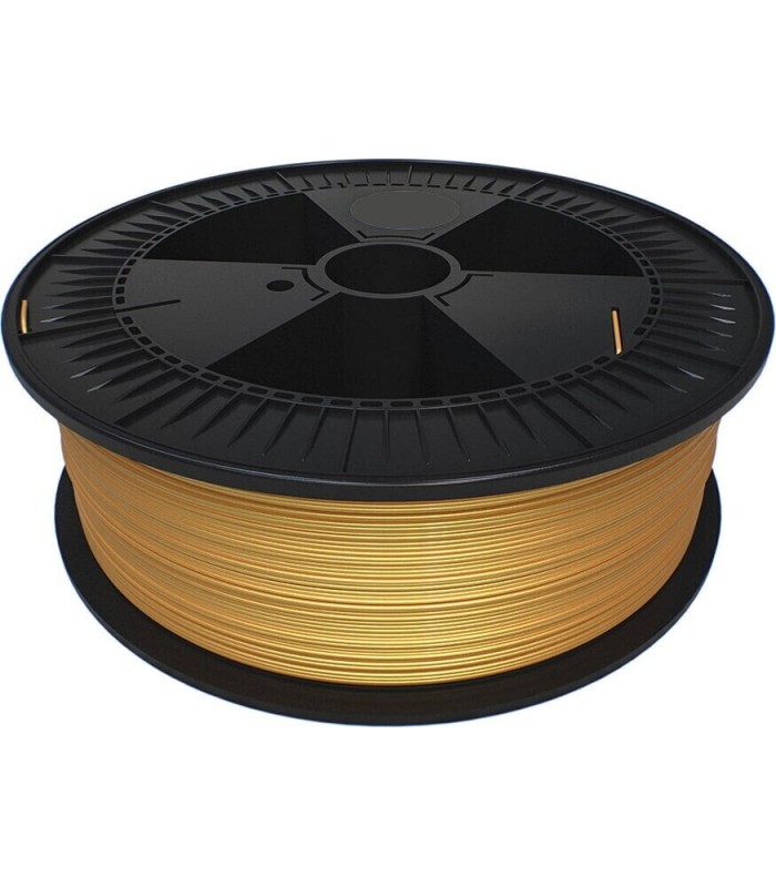 FILAMENTO 3D PLA GLITTER ORO - DIAMETRO 1,75mm - BOBINA 1kg