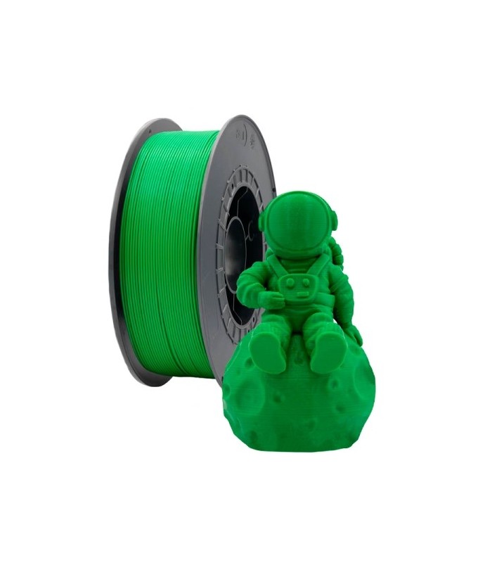FILAMENTO 3D PLA VERDE - DIAMETRO 1,75mm - BOBINA 1kg