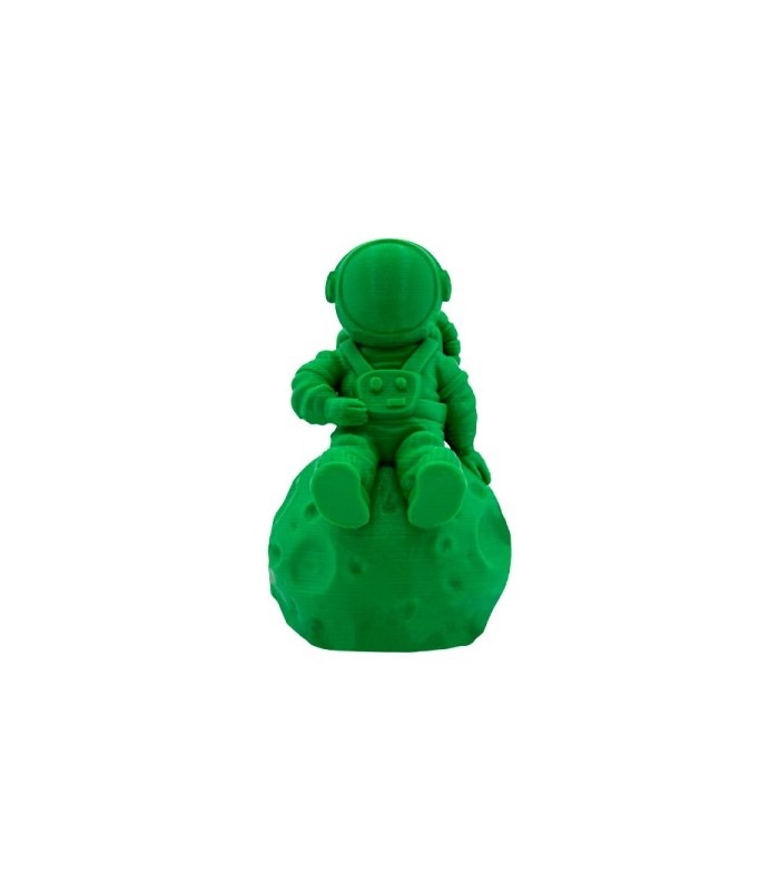 FILAMENTO 3D PLA VERDE - DIAMETRO 1,75mm - BOBINA 1kg