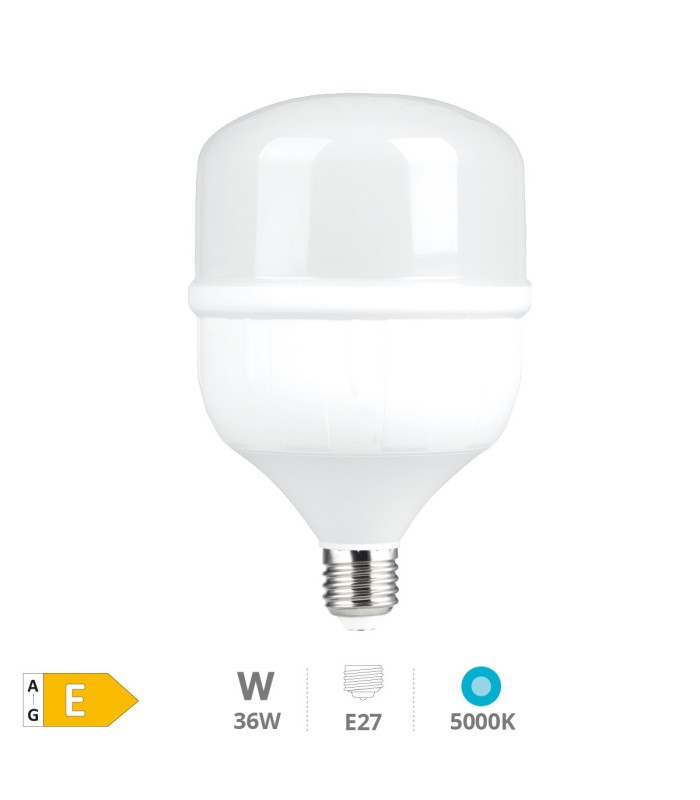 BOMBILLA LED INDUSTRIAL BIKORO GSC E27 45W 5000K LUZ BLANCA 5 175 LUMENES