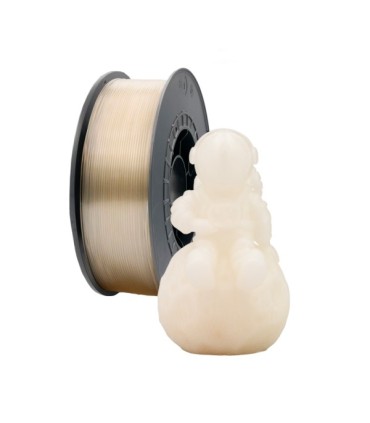FILAMENTO 3D PLA TRANSPARENTE - DIAMETRO 1,75mm - BOBINA 1kg