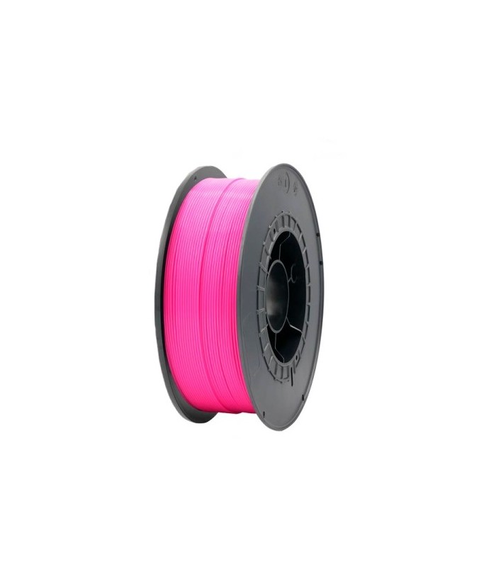 FILAMENTO 3D PLA ROSA FLUORESCENTE - DIAMETRO 1,75mm - BOBINA 1kg