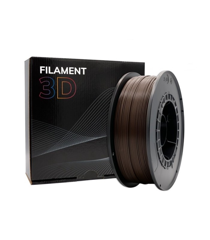 FILAMENTO 3D PLA EBANO - DIAMETRO 1,75mm - BOBINA 1kg
