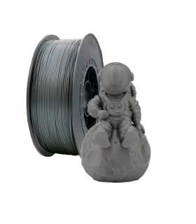 FILAMENTO 3D PLA PLATA - DIAMETRO 1,75mm - BOBINA 1kg