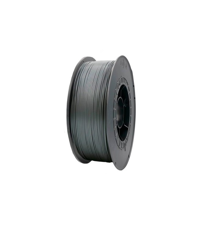 FILAMENTO 3D PLA PLATA - DIAMETRO 1,75mm - BOBINA 1kg