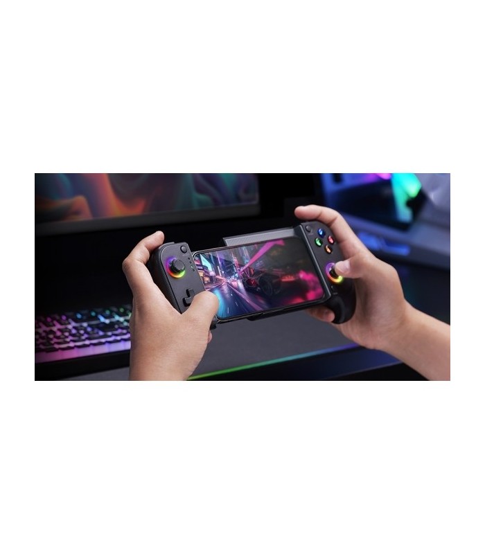 GAMEPAD BLUETOOTH MULTIPLATAFORMA MARS GAMING NEGRO - SOPORTA SMARTPHONE HASTA 6 8"