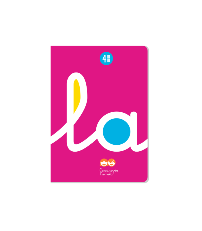 LIBRETA LAMELA A-4 4mm 50 HOJAS PP 90GR  GRAPADA