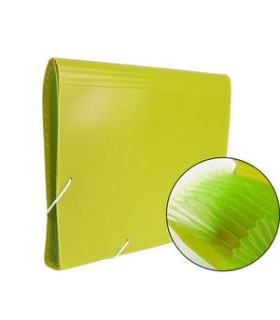 CARPETA FUELLE A4 PRYSE VERDE OSCURO