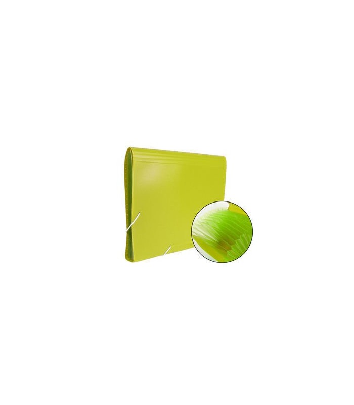 CARPETA FUELLE A4 PRYSE VERDE OSCURO