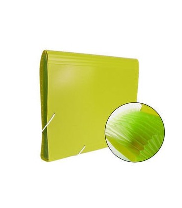 CARPETA FUELLE A4 PRYSE VERDE OSCURO