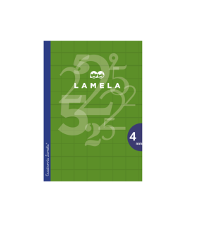 LIBRETA CUARTO CUADROVIA LAMELA 4mm 50 HOJAS 70gr 