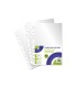 FUNDAS MULTITALADRO CRISTAL BISMARK TAMAÑO FOLIO PAQUETE 50 UNIDADES 80 MICRAS