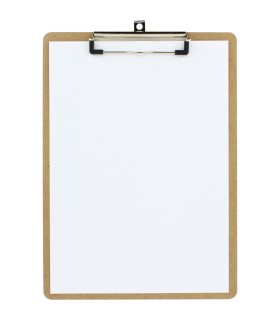 SUJETAPAPELES DE MADERA CON PINZAS JUMBO GRAFOPLAS - TAMAÑO A4