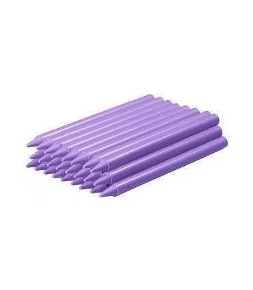 CERA JOVI PLASTICOLOR LILA CAJA 25 UND