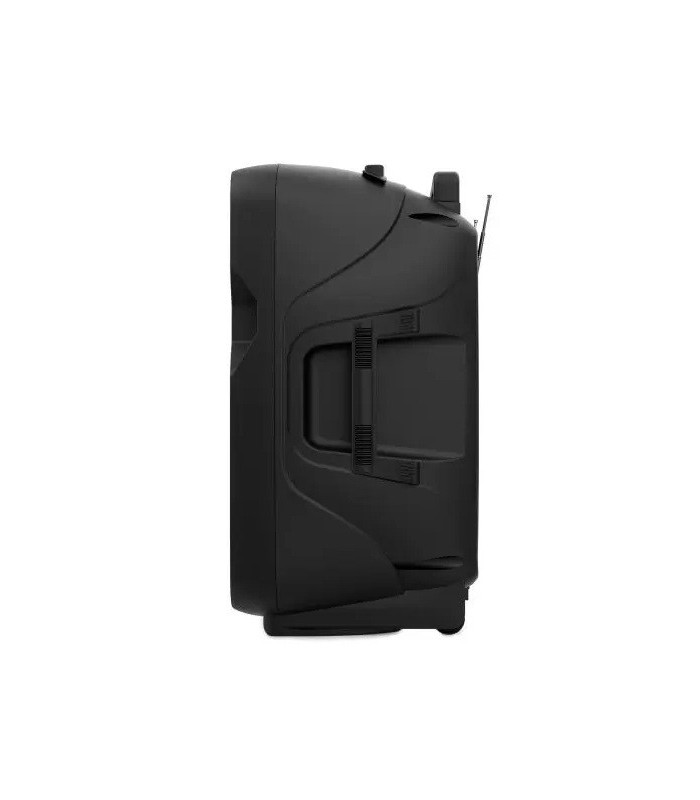 ALTAVOZ TROLLEY AUDIBAX DENVER 12" ACTIVO + 2 MICROFONOS INALAMBRICOS - POTENCIA: 100W RMS