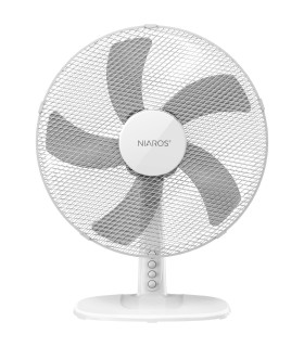 VENTILADOR DE SOBREMESA LATHOR GSC Ø43cm 45W BLANCO