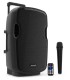 ALTAVOZ TROLLEY AUDIBAX DENVER 10" ACTIVO + 1 MICROFONO INALAMBRICO - POTENCIA: 80W RMS