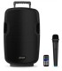 ALTAVOZ TROLLEY AUDIBAX DENVER 10" ACTIVO + 1 MICROFONO INALAMBRICO - POTENCIA: 80W RMS