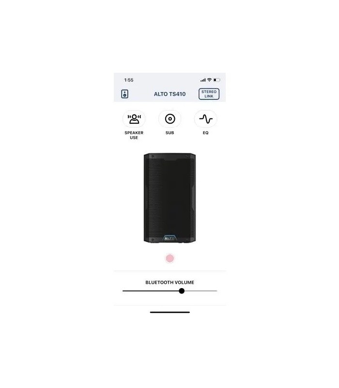 ALTAVOZ ACTIVO PROFESIONAL ALTO TS410 10" 2000W PICO - DSP + BLUETOOTH + CONTROL POR APP