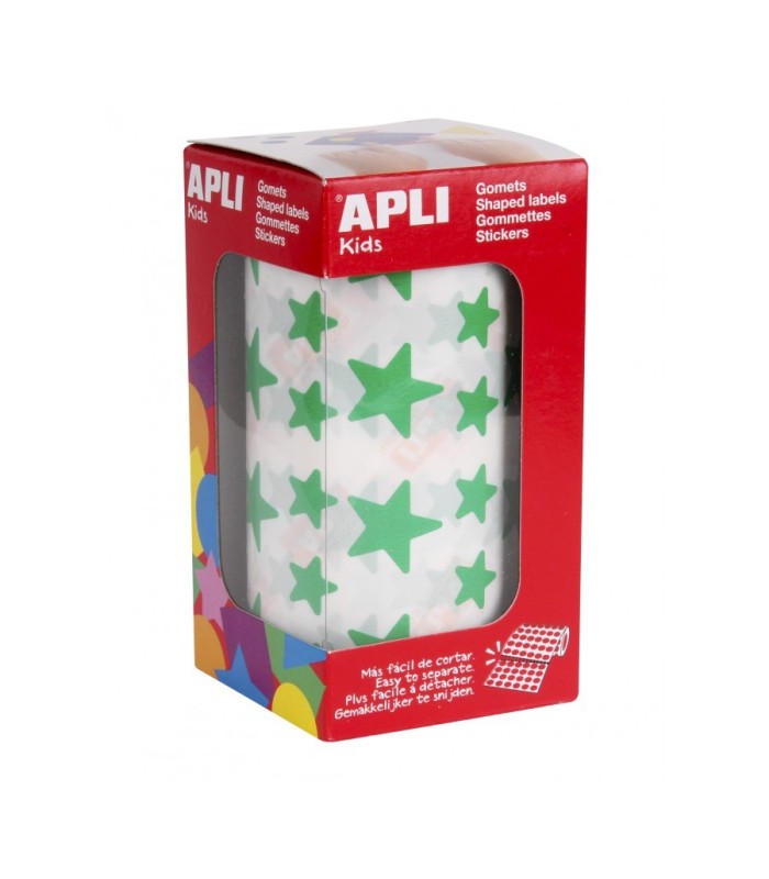 GOMETS ESTRELLAS VERDE APLI