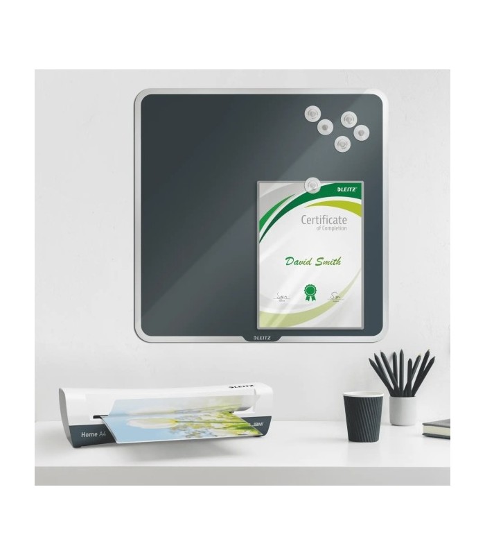 PLASTIFICADORA A4 LEITZ iLAM HOME - CALENTAMIENTO EN 3 MINUTOS - VELOCIDAD 300mm-min