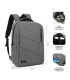 MOCHILA SUBBLIM CITY BACKPACK GRIS PARA PORTATILES HASTA 15,6" - ACOLCHADA - PUERTO USB