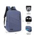 MOCHILA SUBBLIM CITY BACKPACK AZUL PARA PORTATILES HASTA 15,6" - ACOLCHADA - PUERTO USB