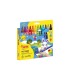 ESTUCHE 12 ROTULADORES JUMBO JOVI FELT PENS - PUNTA 5 8mm - TINTA DE GRAN FIJACION
