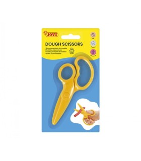 TIJERAS PARA PASTA DE MODELAR JOVI DOUGH SCISSORS AMARILLAS - TAMBIEN CORTA PAPEL