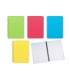 LIBRETA TAPA PLASTICO CUARTO ESPIRAL INDICE ESCOLAR INGRAF 64 HOJAS COLORES SURTIDOS