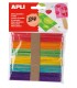 PALOS DE POLO DE MADERA NATURAL APLI 114x10mm - PACK 50 UNIDADES - COLORES SURTIDOS
