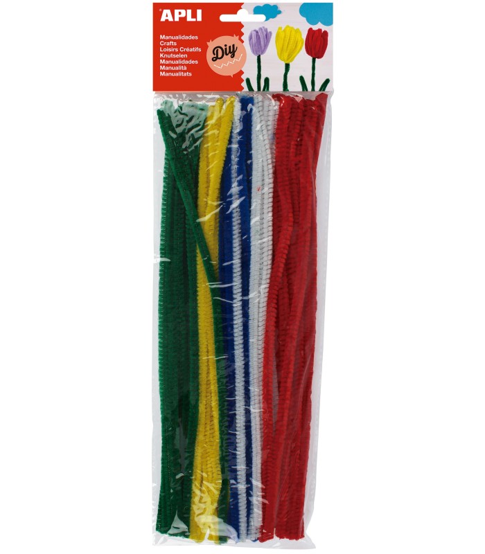 LIMPIAPIPAS APLI COLORES SURTIDOS 50 UNIDADES