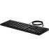 TECLADO USB HP 125 NEGRO - TECLAS DE EMBRAGUE TIPO PLUNGER - INDICADORES LED