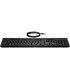 TECLADO USB HP 125 NEGRO - TECLAS DE EMBRAGUE TIPO PLUNGER - INDICADORES LED